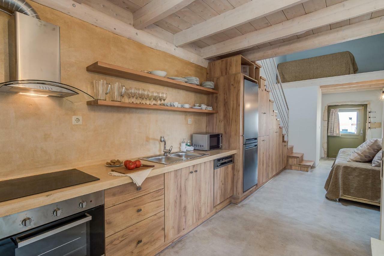 Traditional Stonebuilt Villa Leonanto, Only 5 Km From A Sandy Beach Kastellos Экстерьер фото