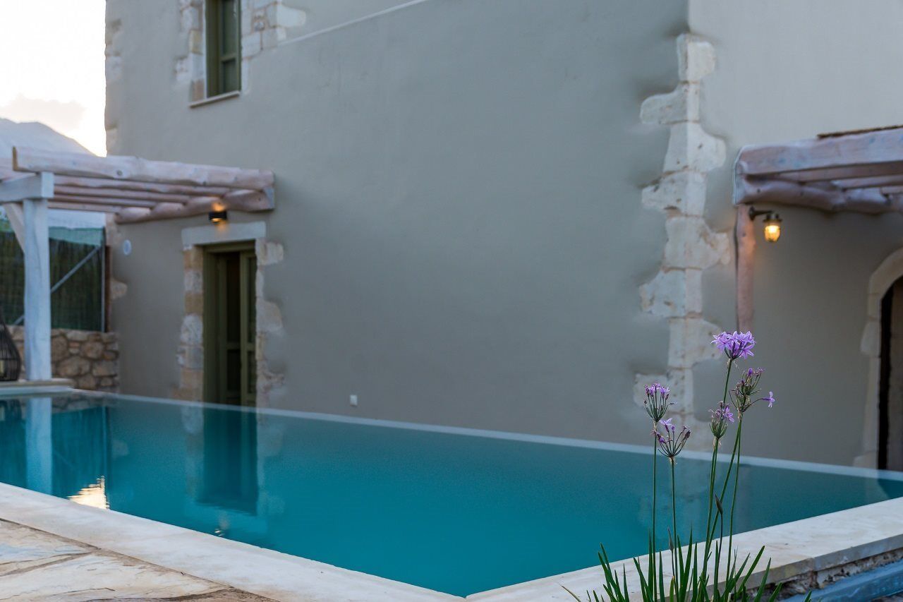 Traditional Stonebuilt Villa Leonanto, Only 5 Km From A Sandy Beach Kastellos Экстерьер фото