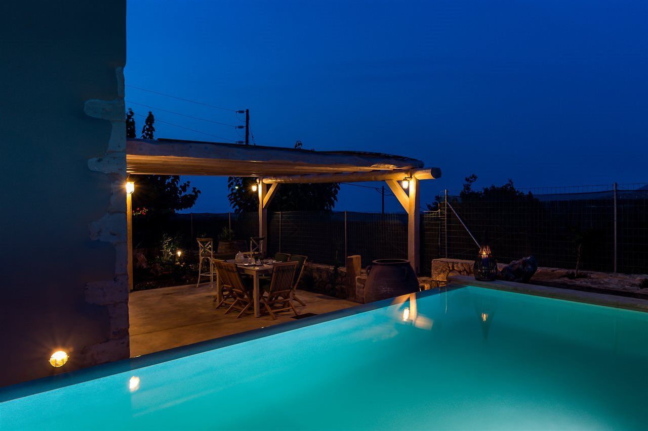 Traditional Stonebuilt Villa Leonanto, Only 5 Km From A Sandy Beach Kastellos Экстерьер фото